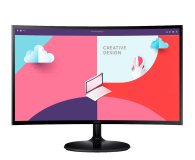 SAMSUNG 24"'' LS24C360EAUXEN Czarny - 1128681 - zdjęcie 1